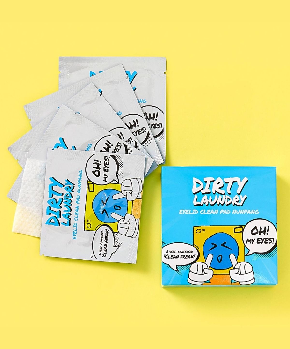 더티 런드리(DIRTY LAUNDRY) [마이봄샘] 눈팡패드 1박스 20매 저자극 눈꺼풀세정패드
