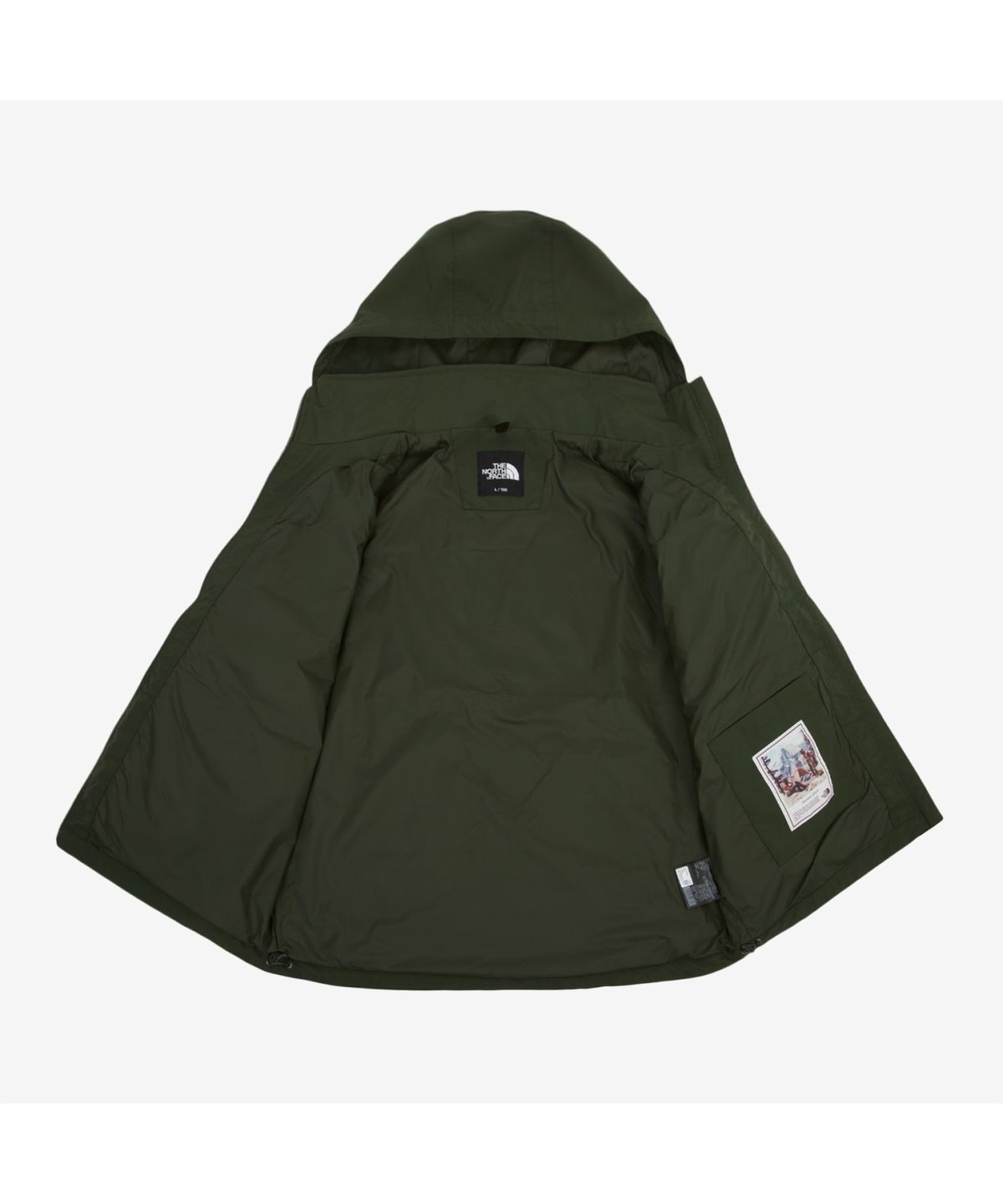 노스페이스(THE NORTH FACE) NJ2HR55C 남성 유틸리티 워터프루프 자켓 DARK_GREEN