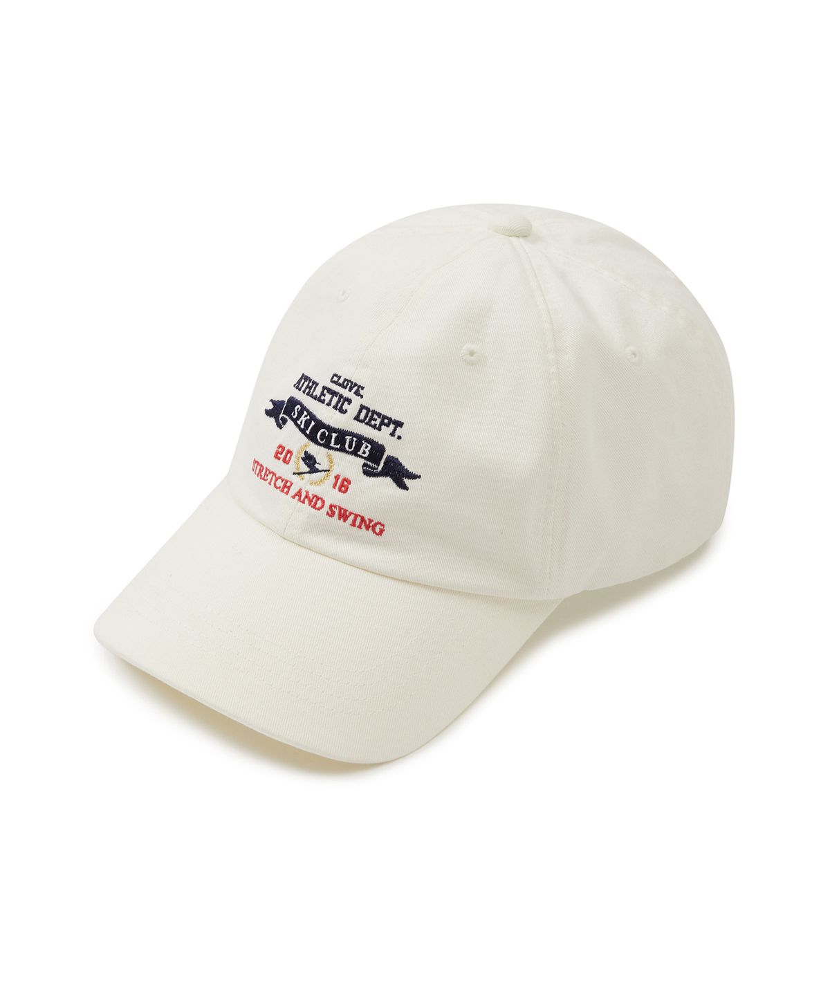 클로브(CLOVE) [25FW clove] Graphic Baseball Cap (Ivory)
