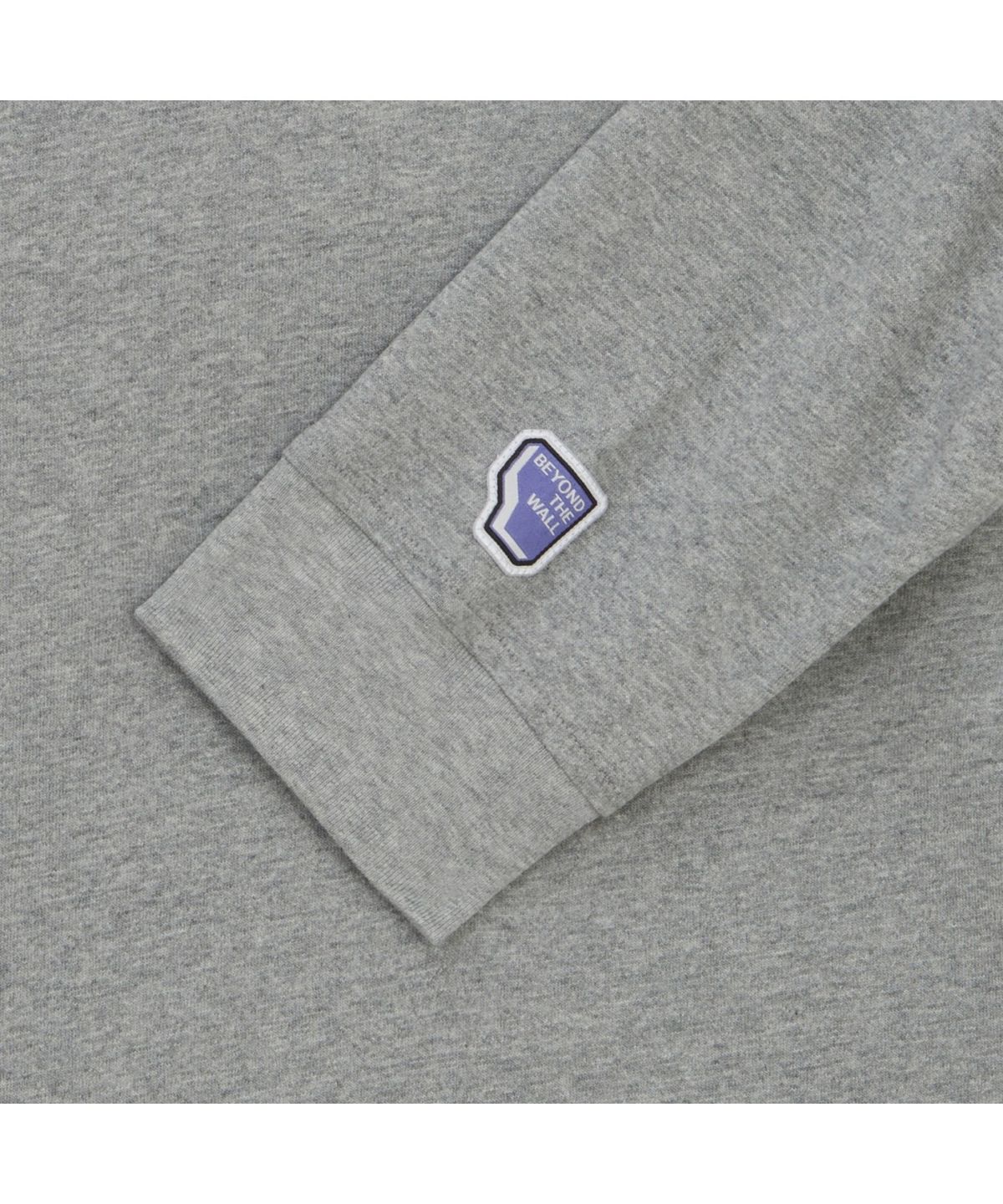 노스페이스(THE NORTH FACE) NT7TR70A 남성 카라비너 긴팔 티셔츠 MELANGE_GREY