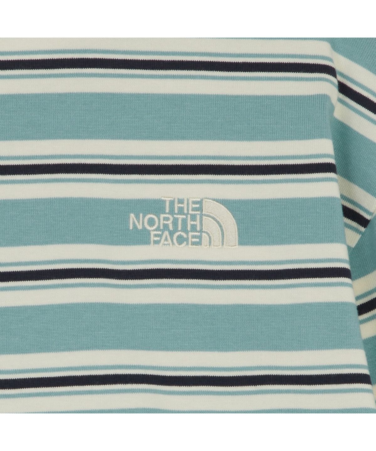 노스페이스(THE NORTH FACE) NT7TR56C 남성 이지온 스트라이프 긴팔 티셔츠 JADE