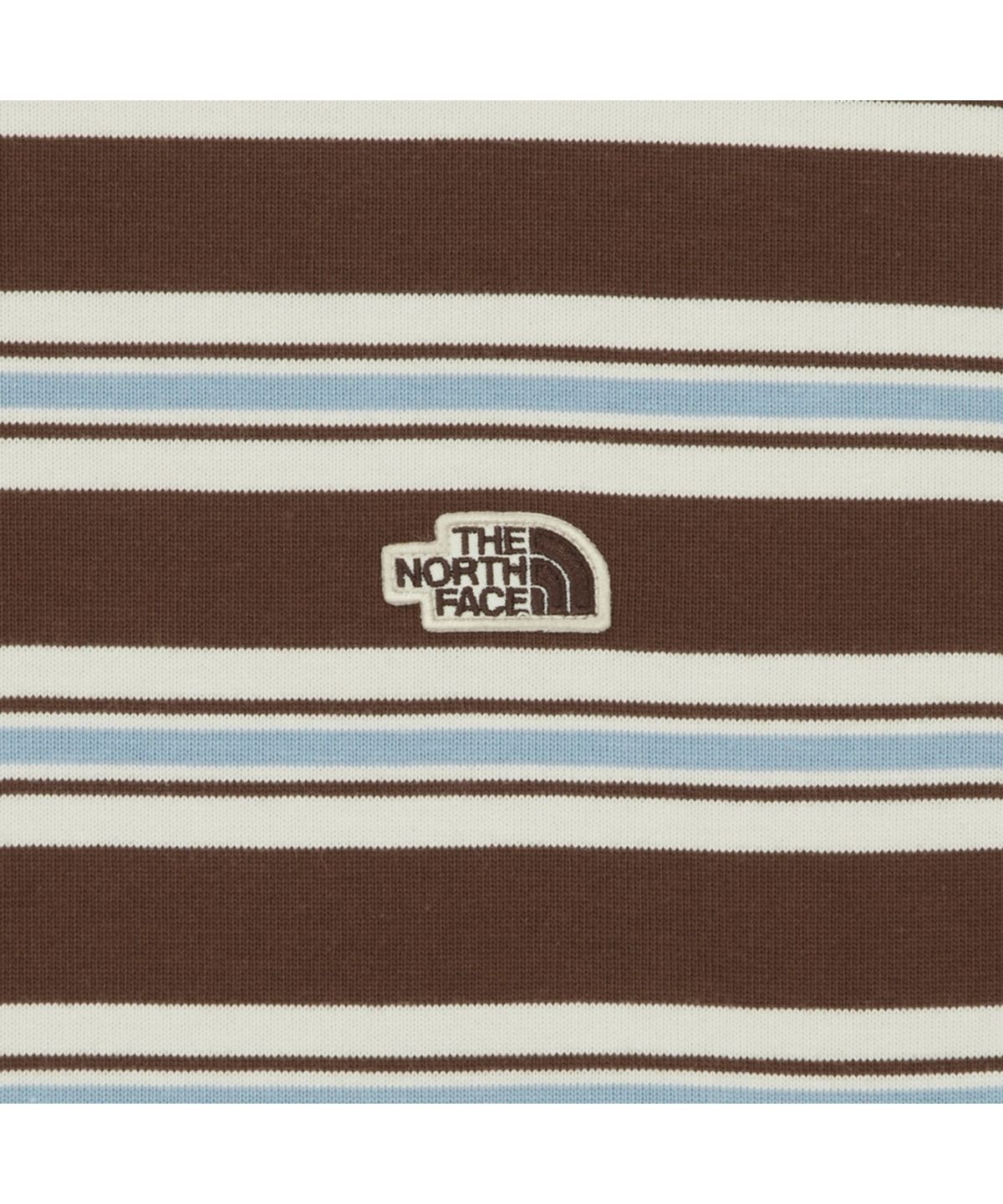 노스페이스(THE NORTH FACE) NT7TR56B 남성 이지온 스트라이프 긴팔 티셔츠 BRICK