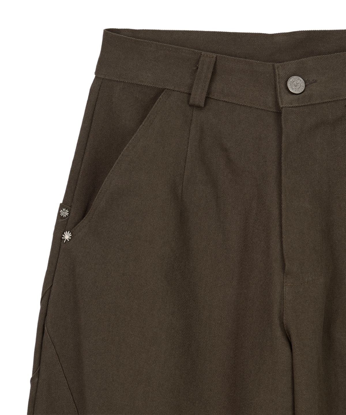 단델(DANDEL) DD star applique balloon pants (BROWN)