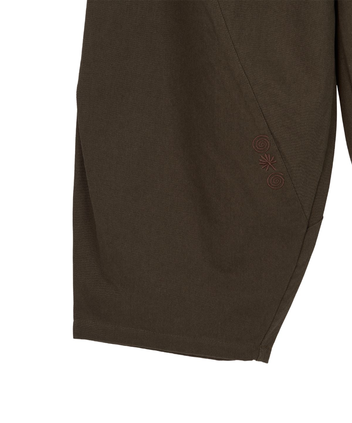 단델(DANDEL) DD star applique balloon pants (BROWN)