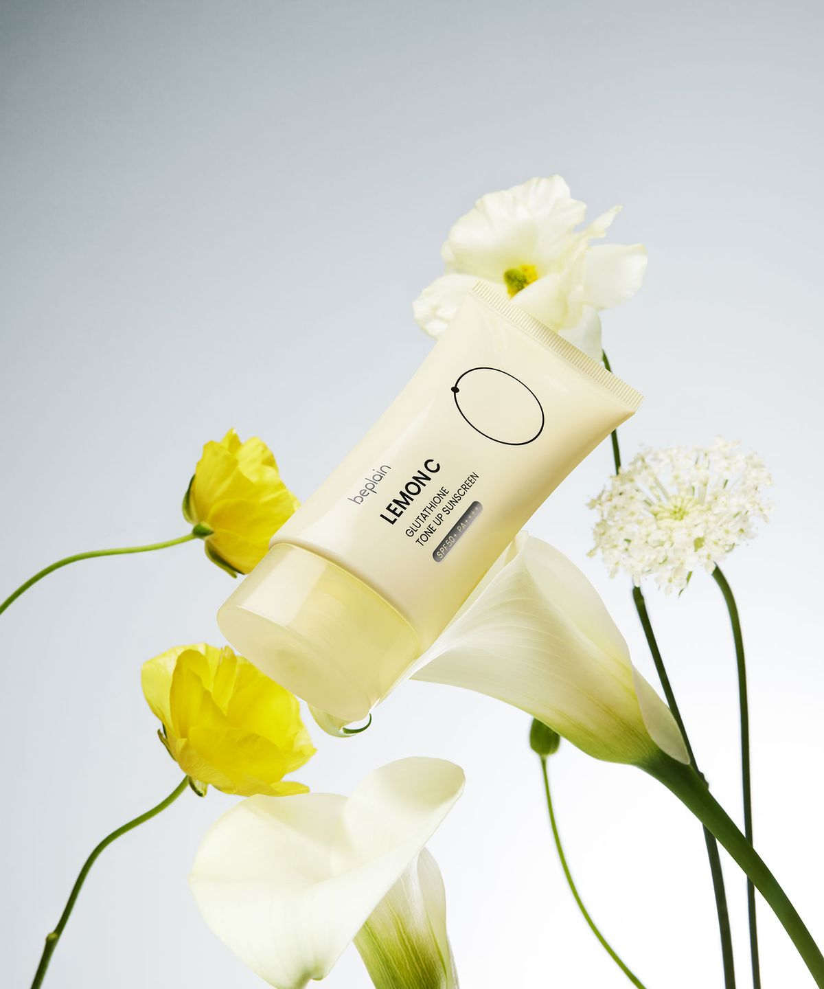 비플레인(BEPLAIN) [레몬광 톤업] 레몬씨 글루타치온 톤업 선크림 50ml