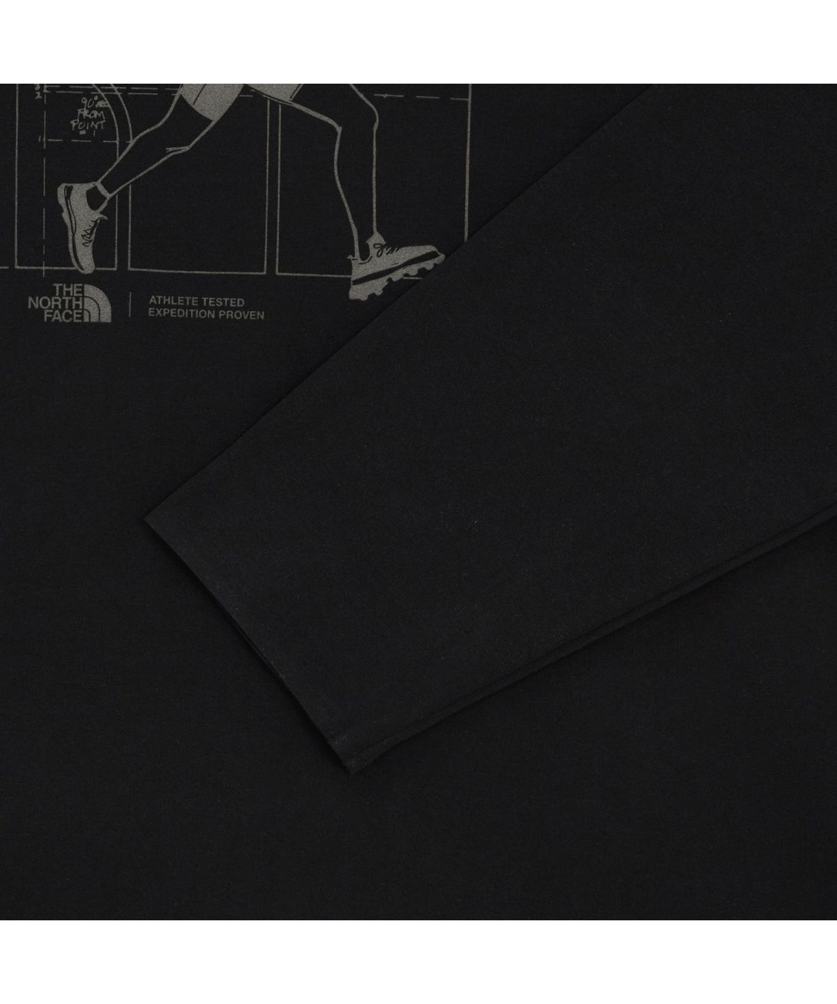 노스페이스(THE NORTH FACE) NT7TR51A 남성 살리오 긴팔 티셔츠 BLACK