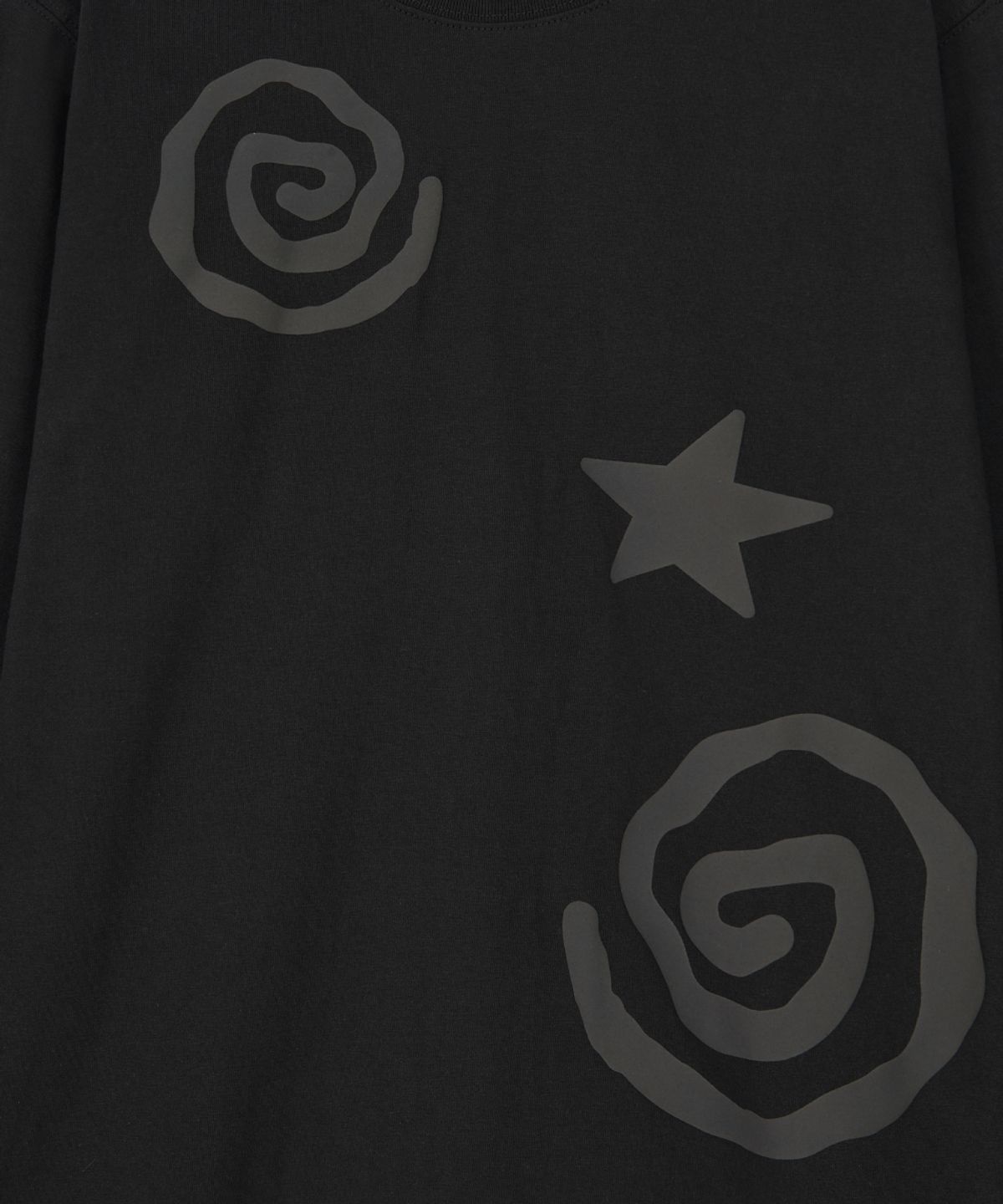 단델(DANDEL) DD spiral star long sleeve (BLACK)