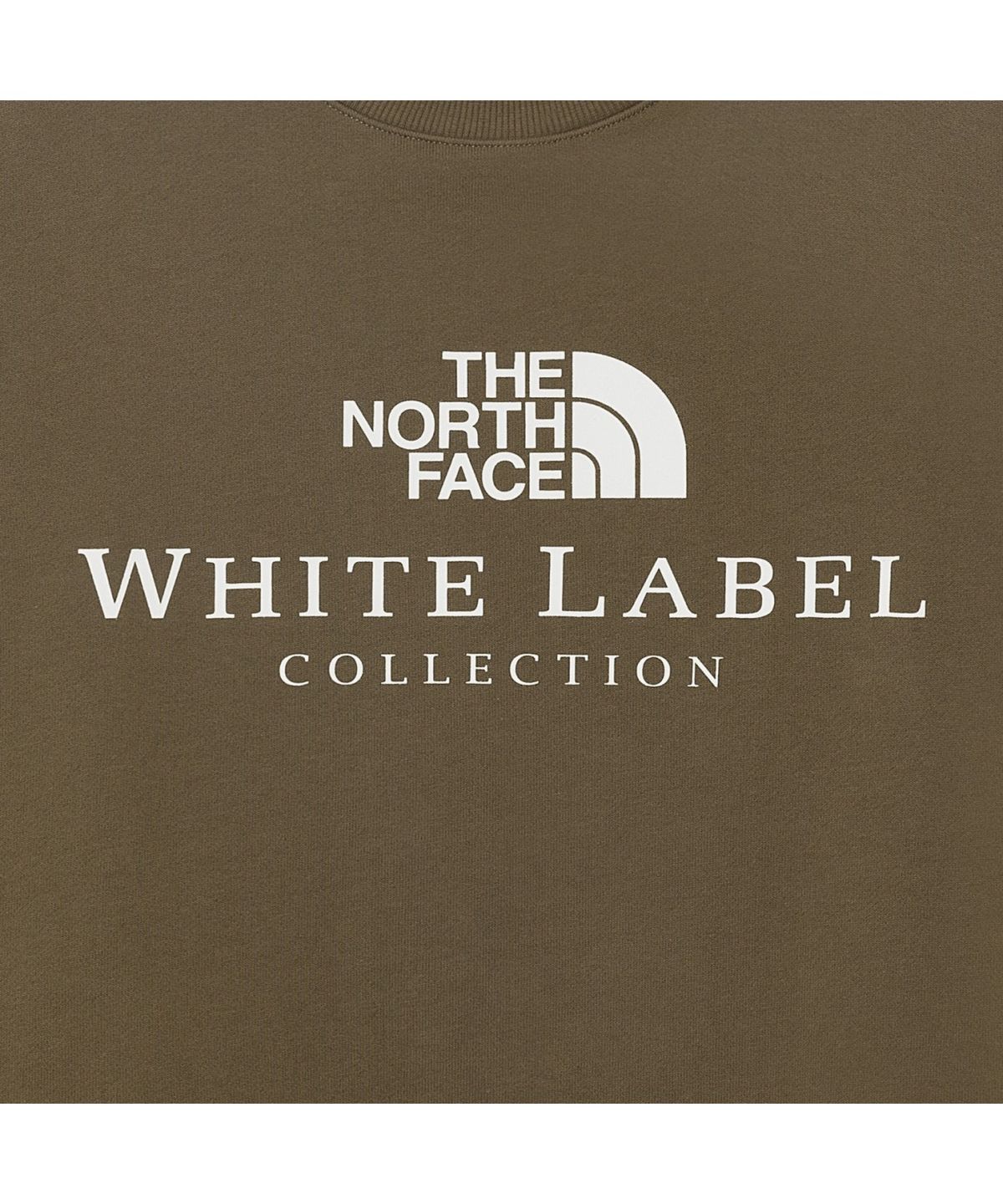 노스페이스(THE NORTH FACE) NM5MR51M 화이트라벨 시그니처 스웻셔츠 BEIGE BROWN