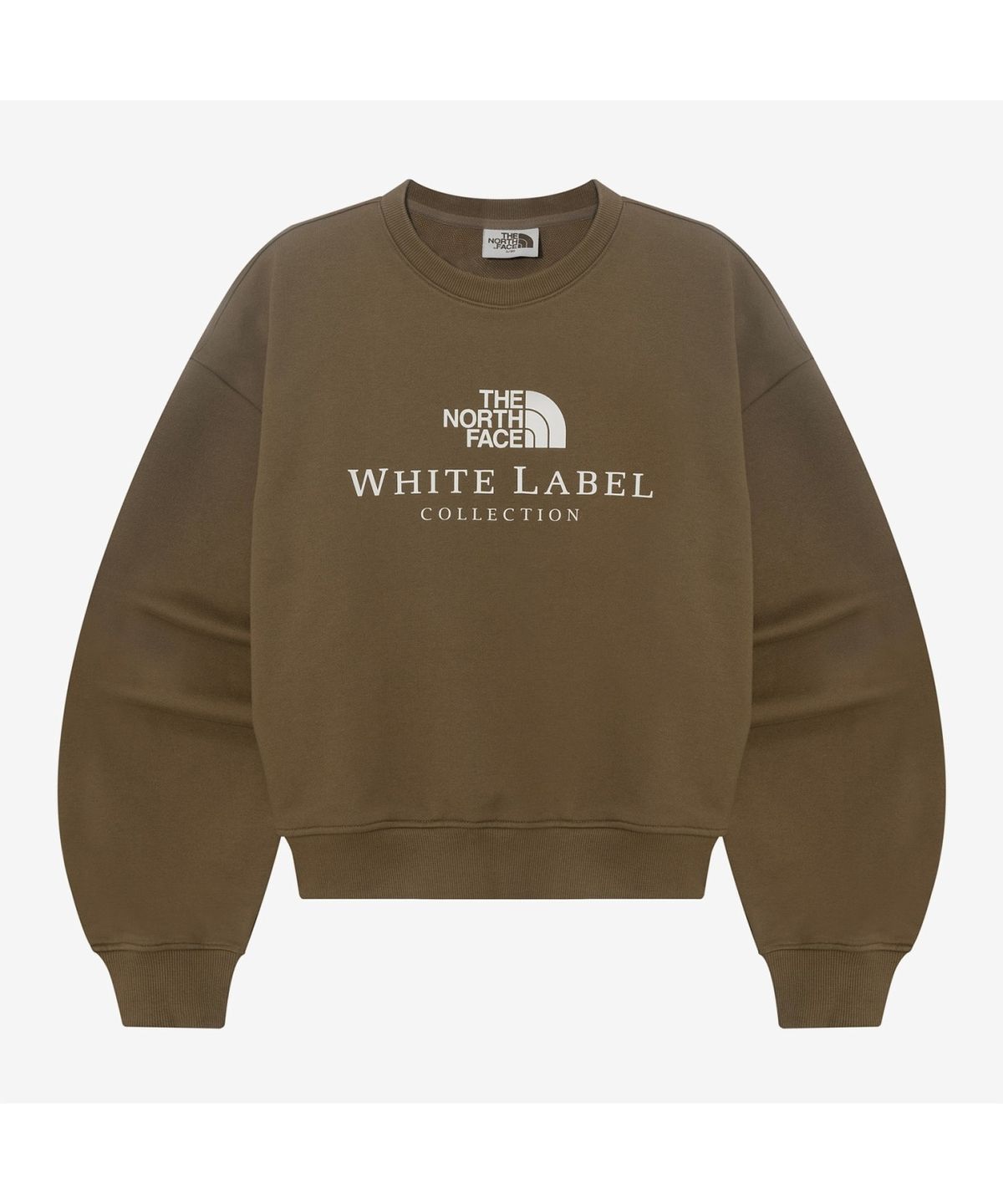 노스페이스(THE NORTH FACE) NM5MR51M 화이트라벨 시그니처 스웻셔츠 BEIGE BROWN