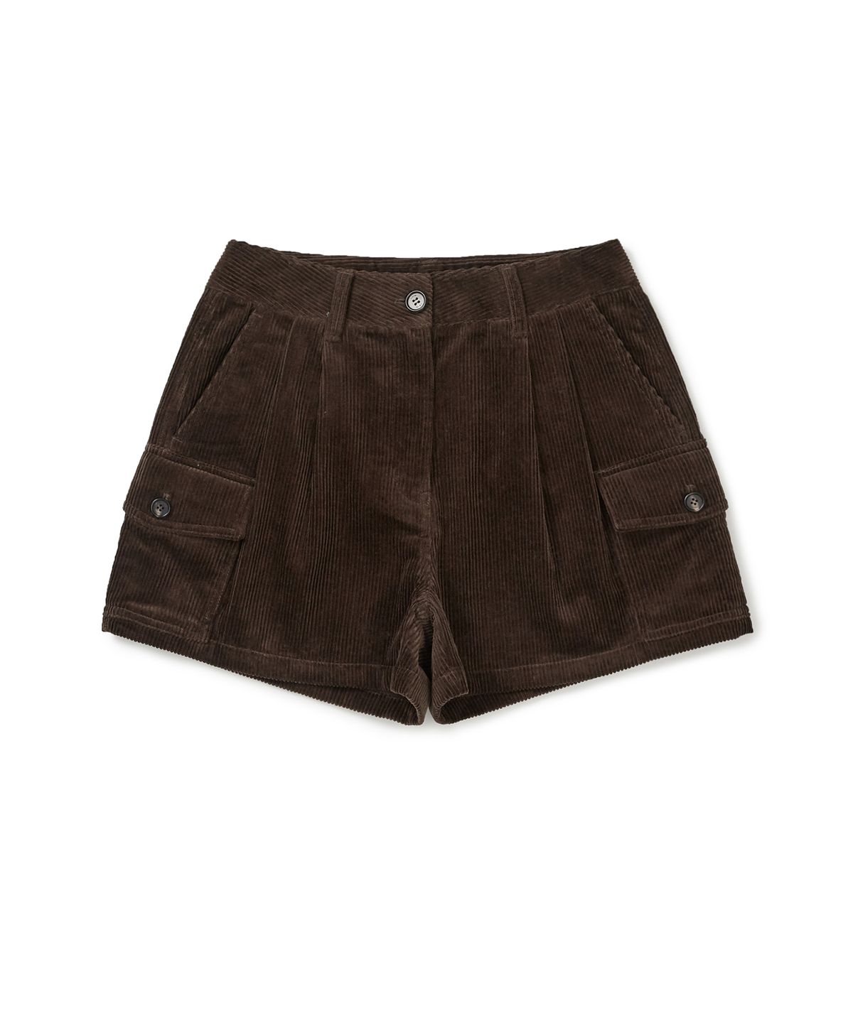 클로브(CLOVE) [25FW clove] Corduroy Pocket Shorts (Brown)