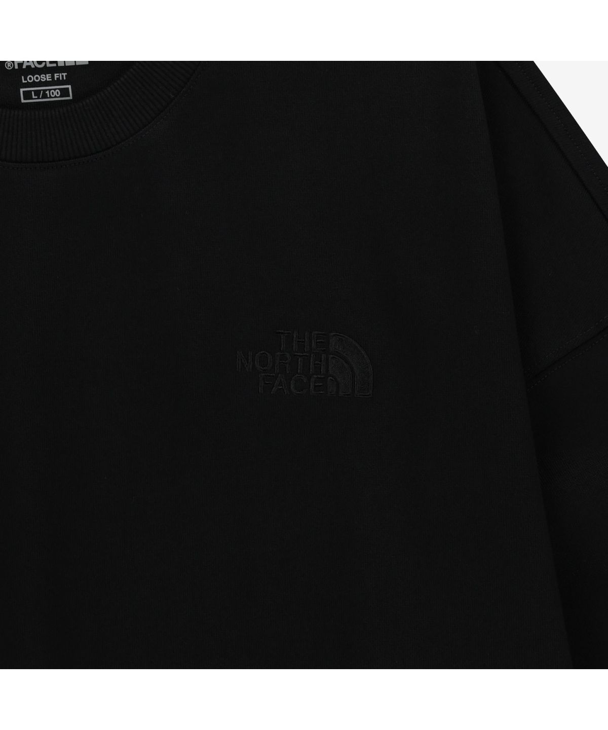 노스페이스(THE NORTH FACE) NM5MR50J 화이트라벨 고 투 스웻셔츠 BLACK
