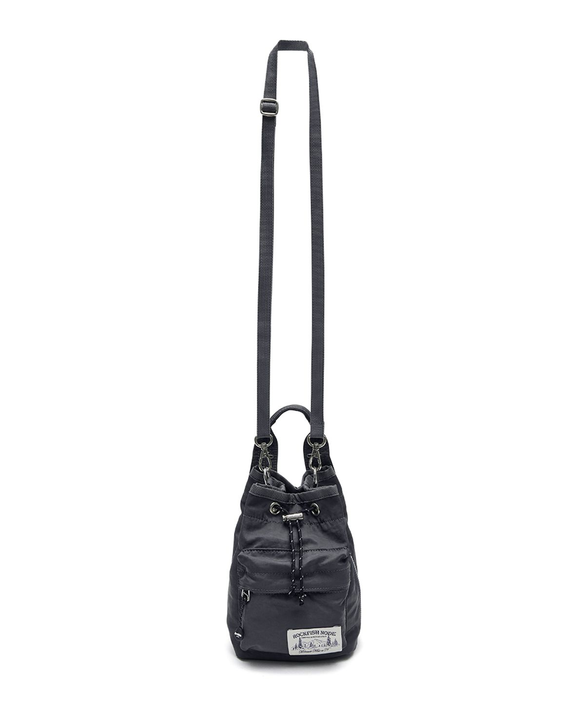 락피쉬웨더웨어(ROCKFISH WEATHERWEAR) NYLON DRAWSTRING MINI BAG - 4 colors