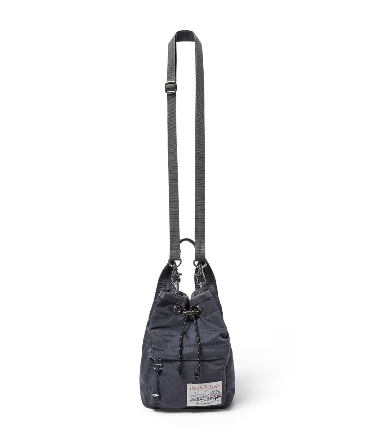락피쉬웨더웨어(ROCKFISH WEATHERWEAR) NYLON DRAWSTRING MINI BAG - 2 colors