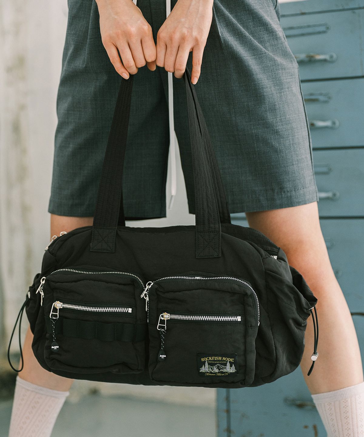락피쉬웨더웨어(ROCKFISH WEATHERWEAR) NYLON BOWLING BAG - 4 colors