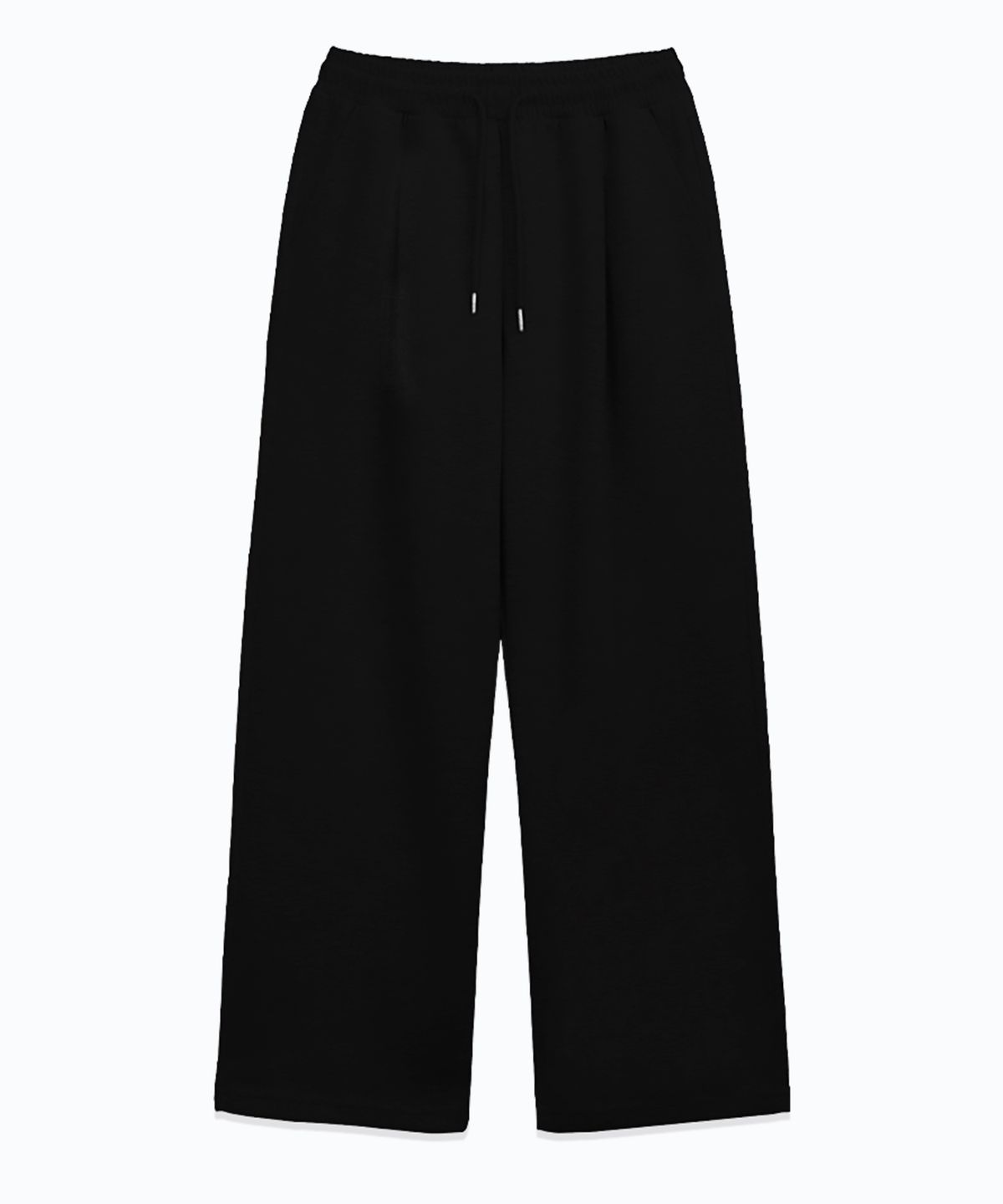 랜덤오프(RANDOMOFF) RR HEART MINI ONE TUCK WIDE SWEAT PANTS (2color)