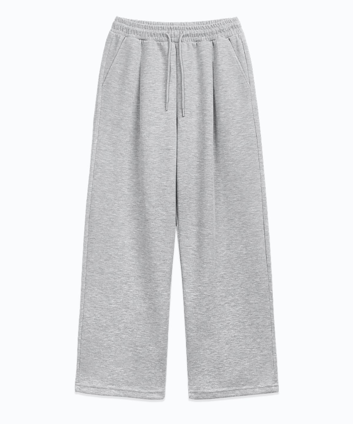 랜덤오프(RANDOMOFF) RR HEART MINI ONE TUCK WIDE SWEAT PANTS (2color)