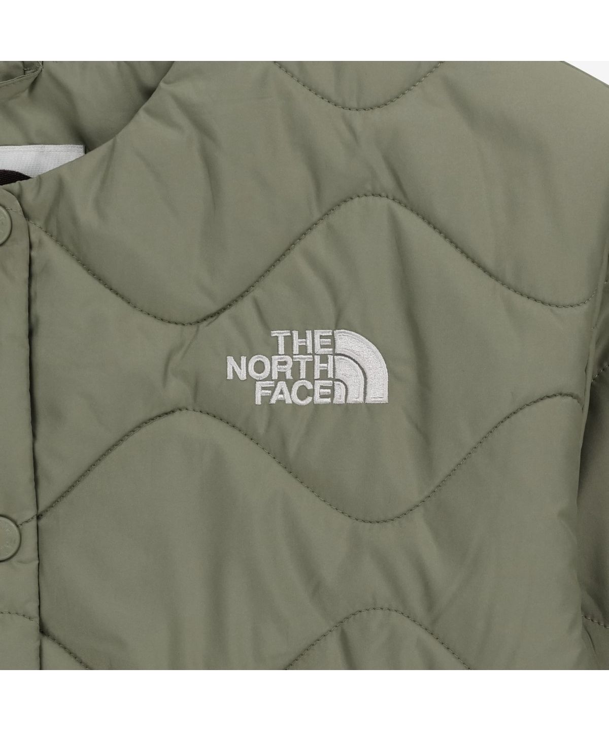 노스페이스(THE NORTH FACE) NJ3NR81L 화이트라벨 여성 플로우 히트 자켓 GREEN