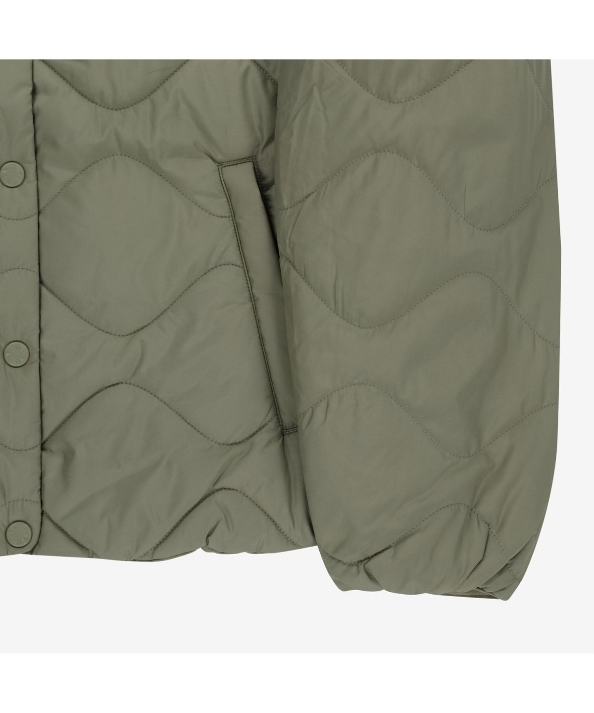 노스페이스(THE NORTH FACE) NJ3NR81L 화이트라벨 여성 플로우 히트 자켓 GREEN
