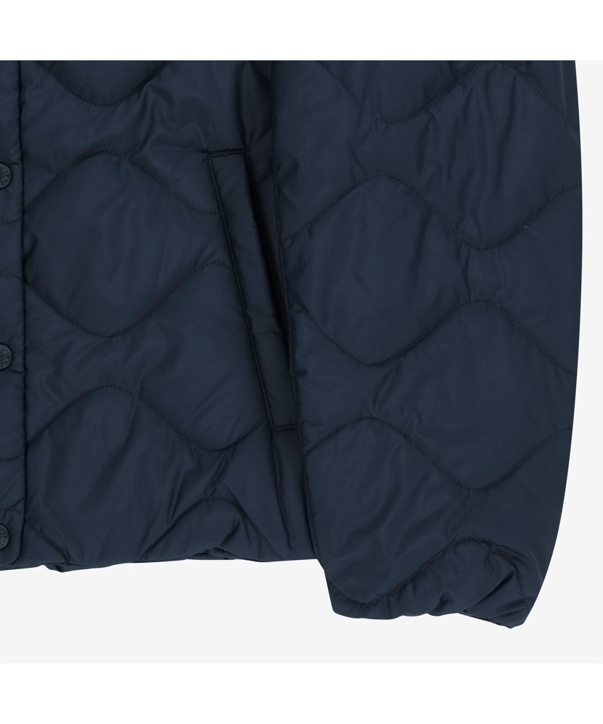 노스페이스(THE NORTH FACE) NJ3NR81K 화이트라벨 여성 플로우 히트 자켓 NAVY