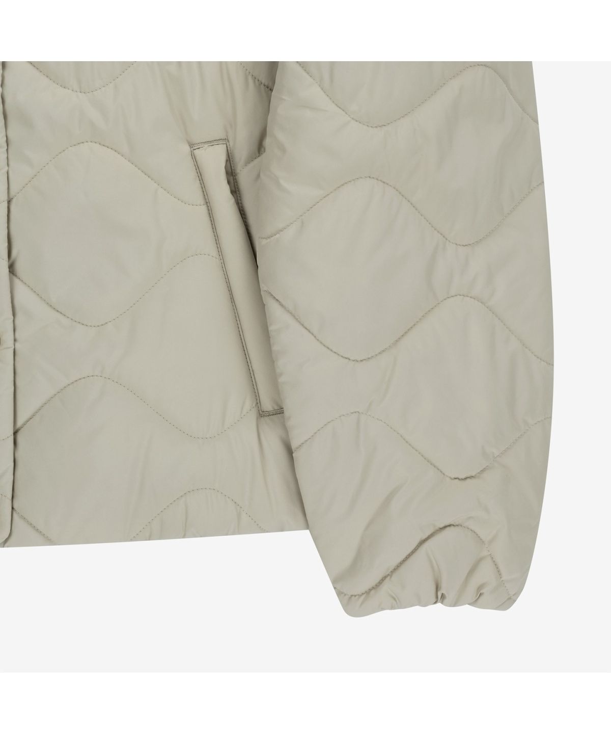 노스페이스(THE NORTH FACE) NJ3NR81J 화이트라벨 여성 플로우 히트 자켓 BEIGE