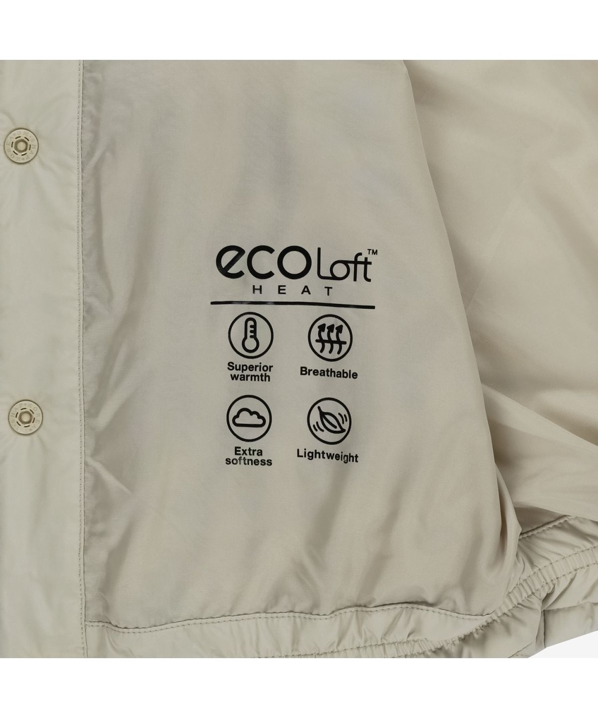 노스페이스(THE NORTH FACE) NJ3NR81J 화이트라벨 여성 플로우 히트 자켓 BEIGE