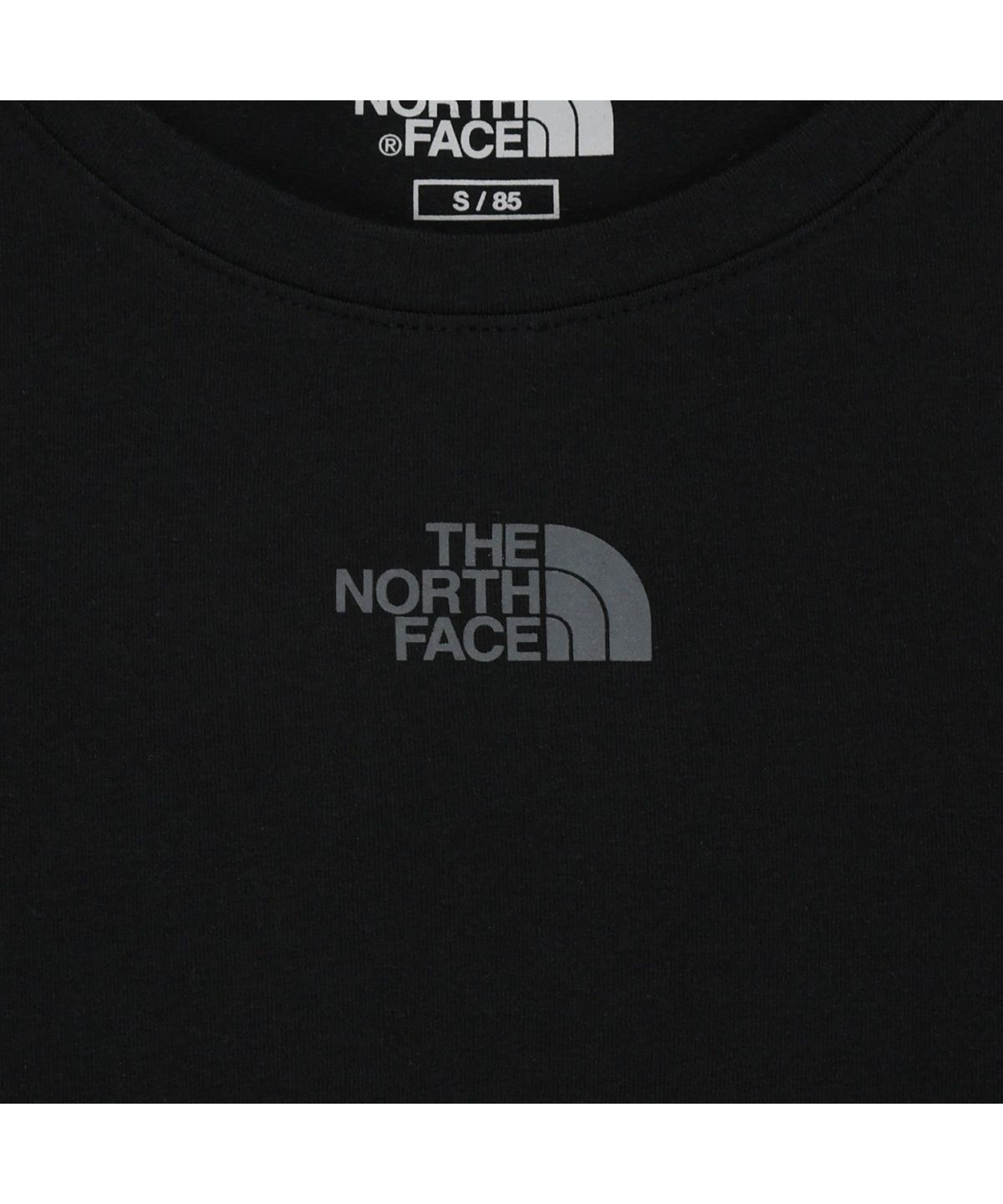 노스페이스(THE NORTH FACE) NT7TR80L 여성 셔링 긴팔 라운드티 BLACK