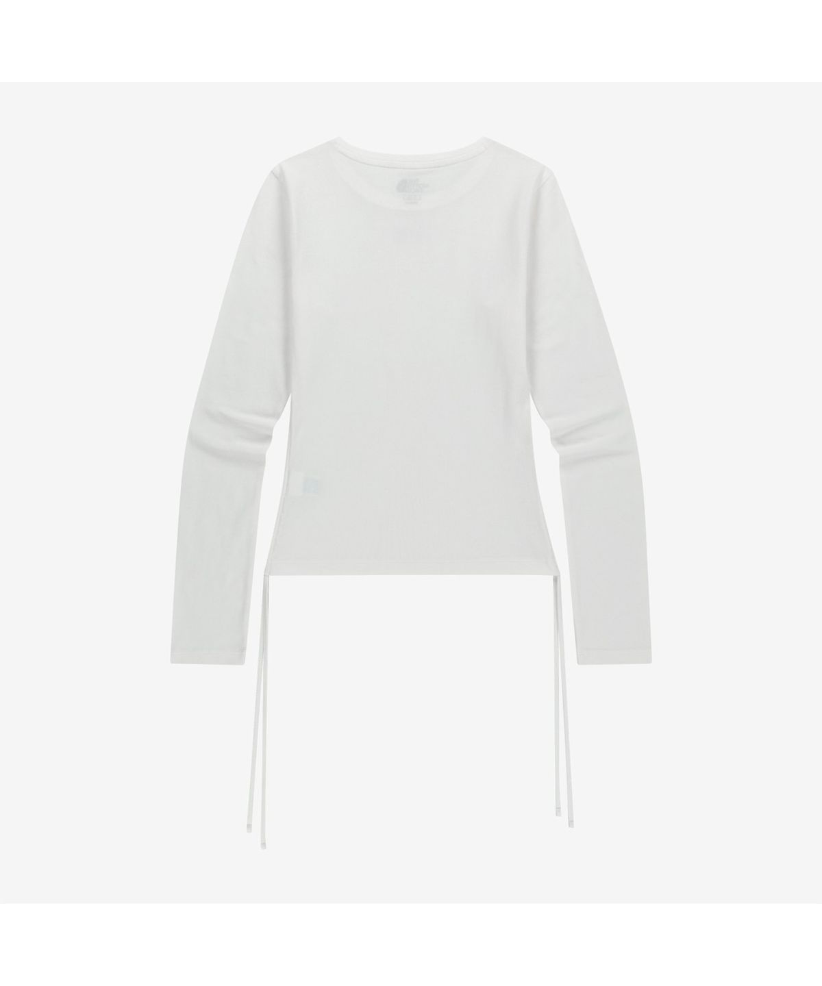 노스페이스(THE NORTH FACE) NT7TR80K 여성 셔링 긴팔 라운드티 OFF_WHITE