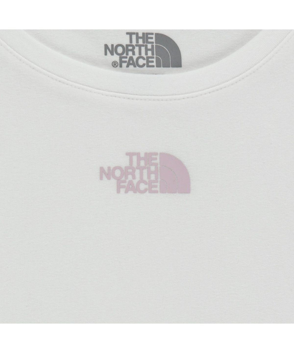 노스페이스(THE NORTH FACE) NT7TR80K 여성 셔링 긴팔 라운드티 OFF_WHITE