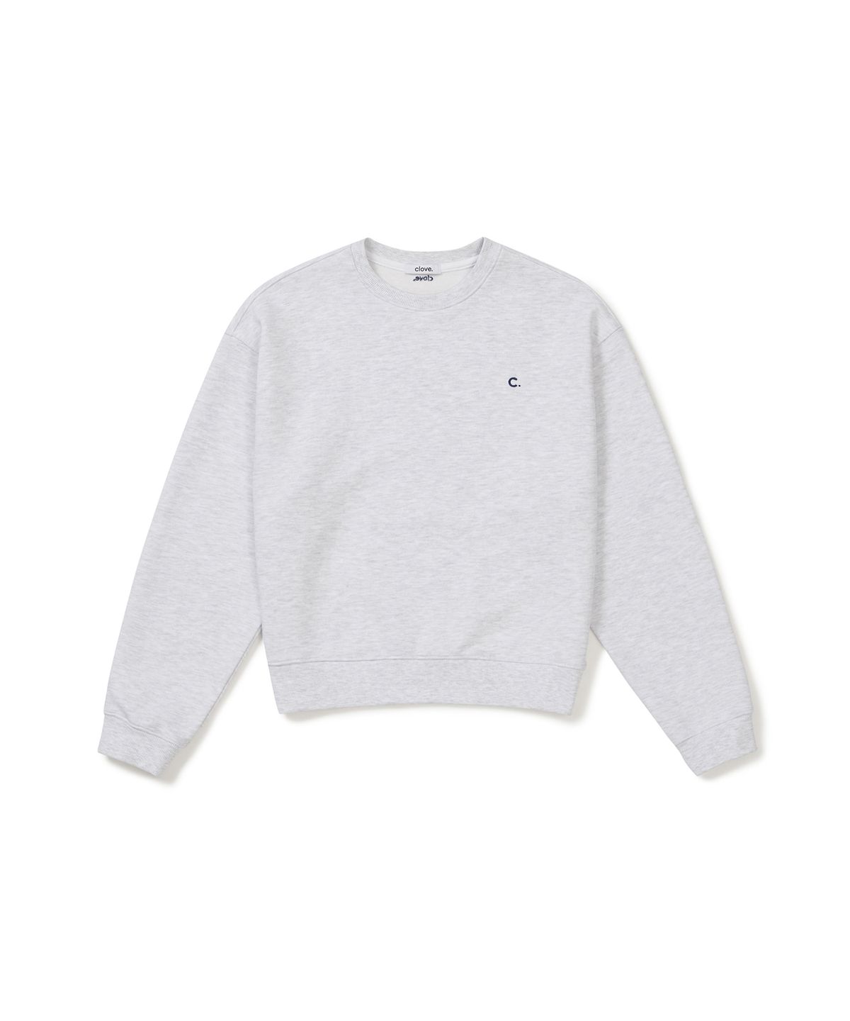 클로브(CLOVE) [25FW clove] New Active Sweatshirt_Women (Light Grey)