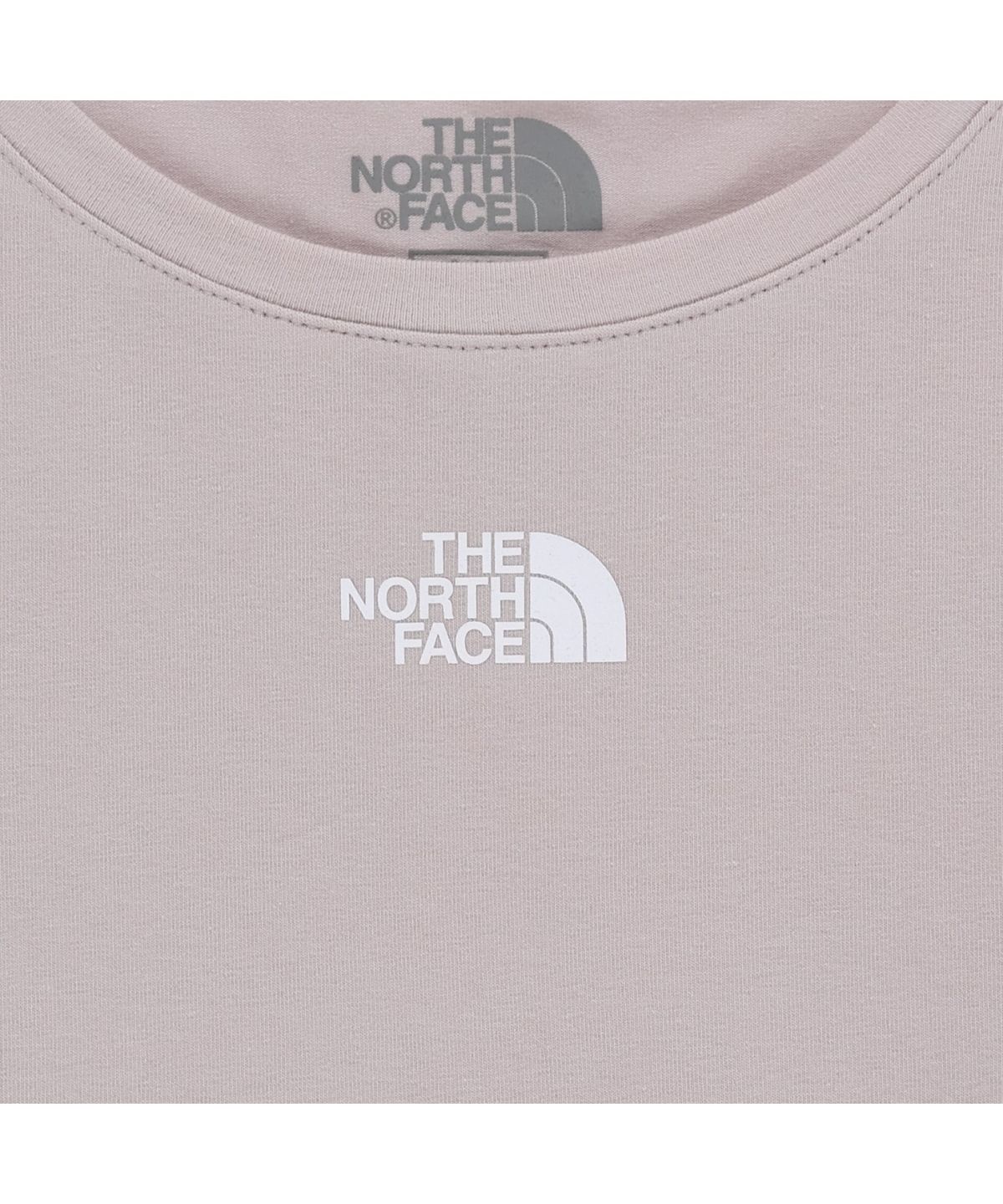 노스페이스(THE NORTH FACE) NT7TR80J 여성 셔링 긴팔 라운드티 GRAYISH_LILAC