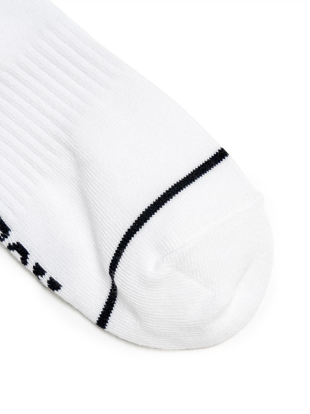 엠엘비(MLB) 스트라이프 스몰 로고 발목 양말 3족세트 MLB (White)