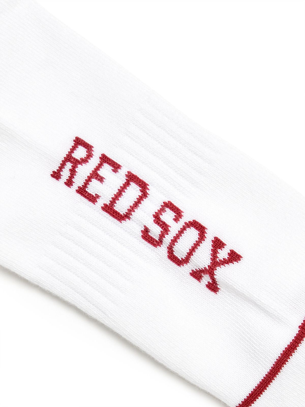 엠엘비(MLB) 스트라이프 스몰 로고 발목 양말 3족세트 MLB (Beige)