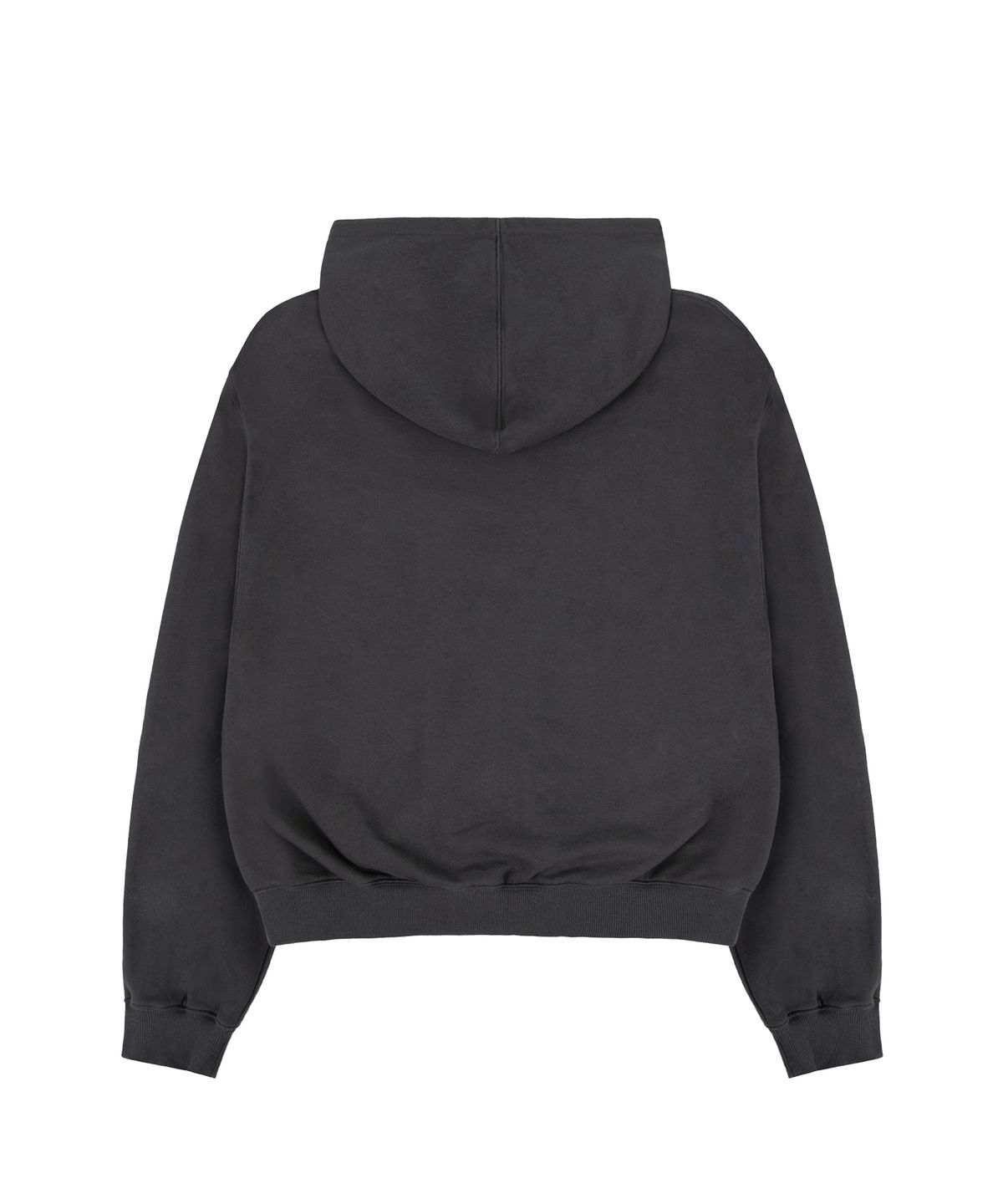 락케이크(ROCKCAKE) Arch Logo Zip Up Hoodie - Charcoal