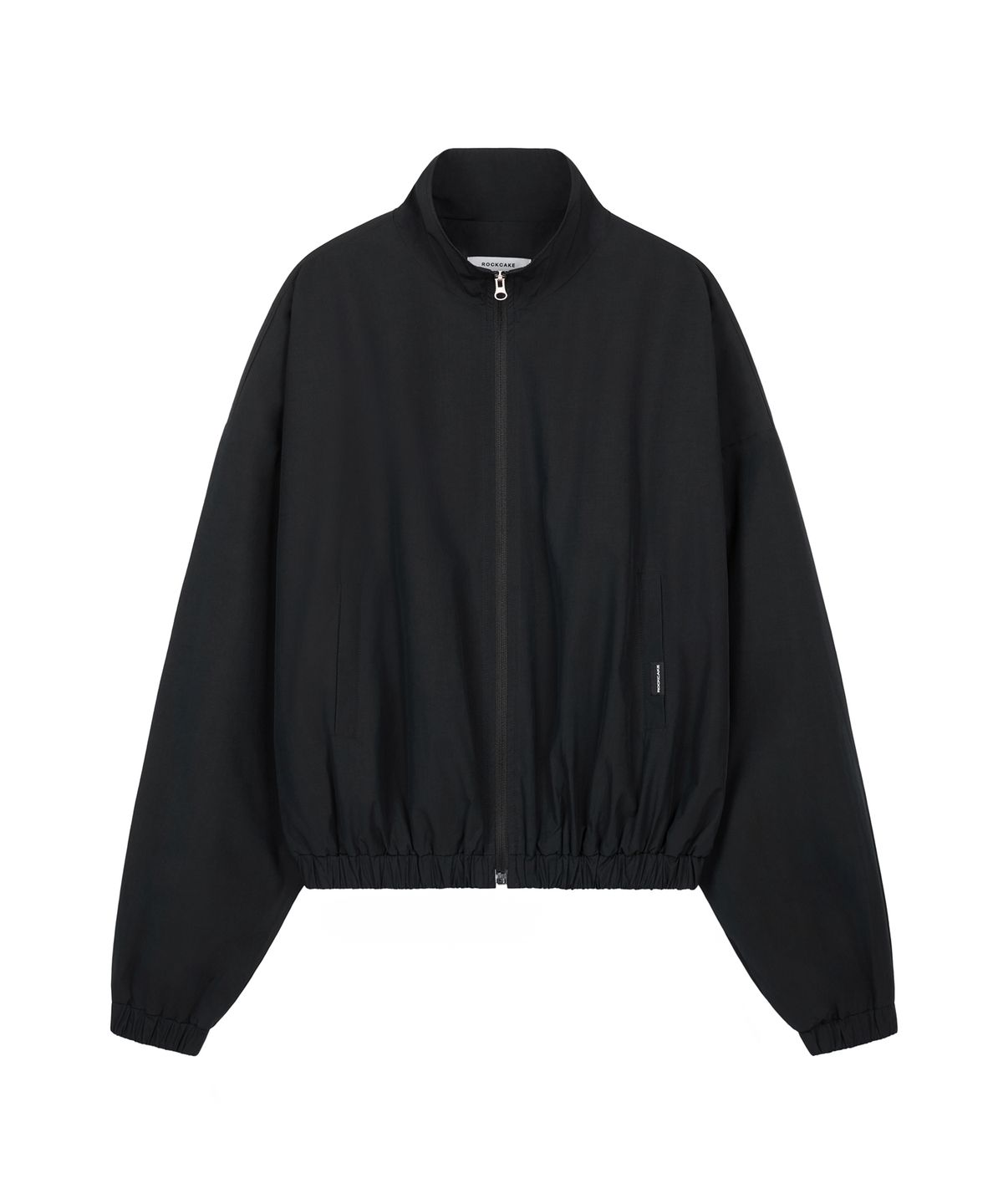 락케이크(ROCKCAKE) Script Nylon Jacket - Black