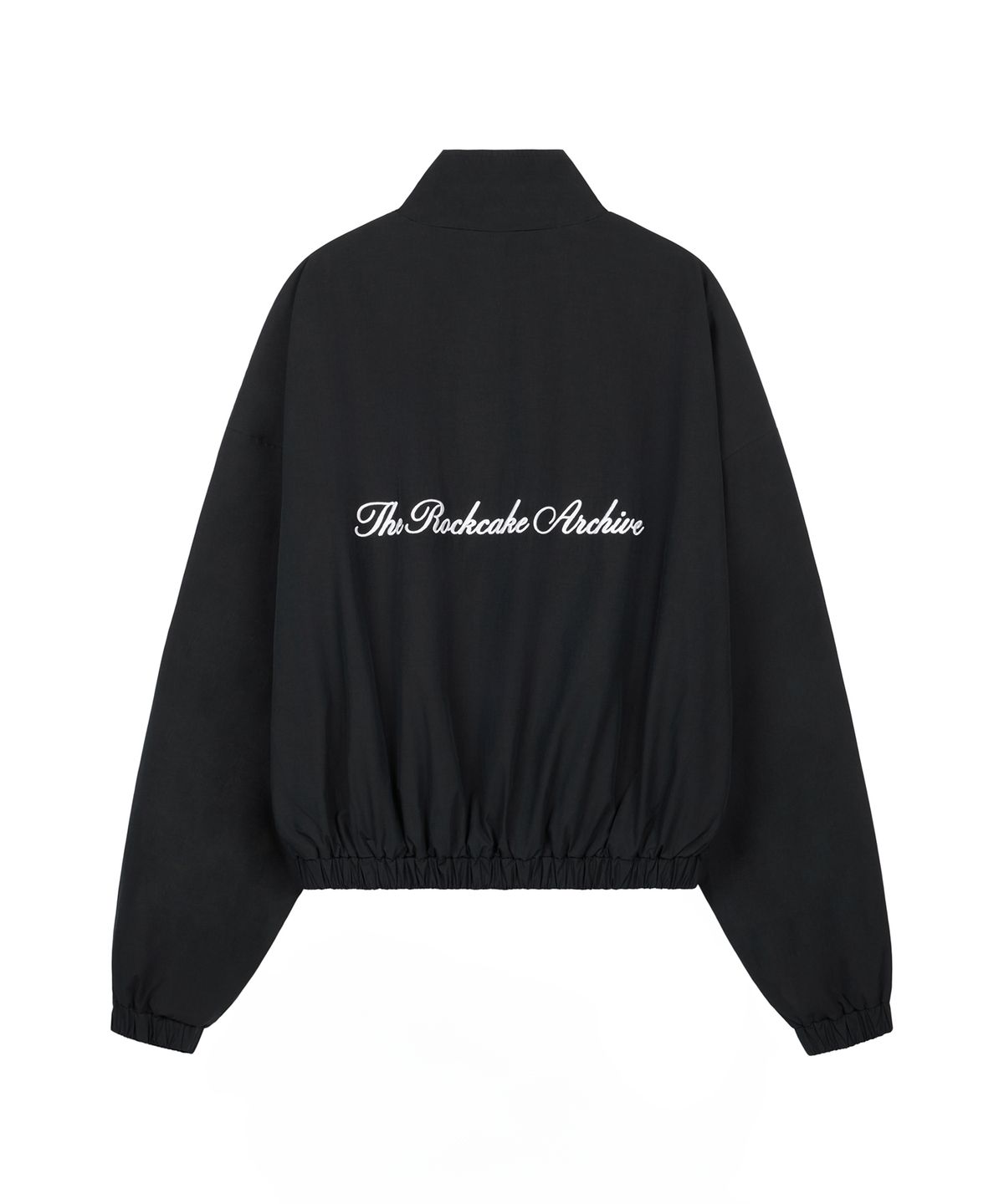 락케이크(ROCKCAKE) Script Nylon Jacket - Black