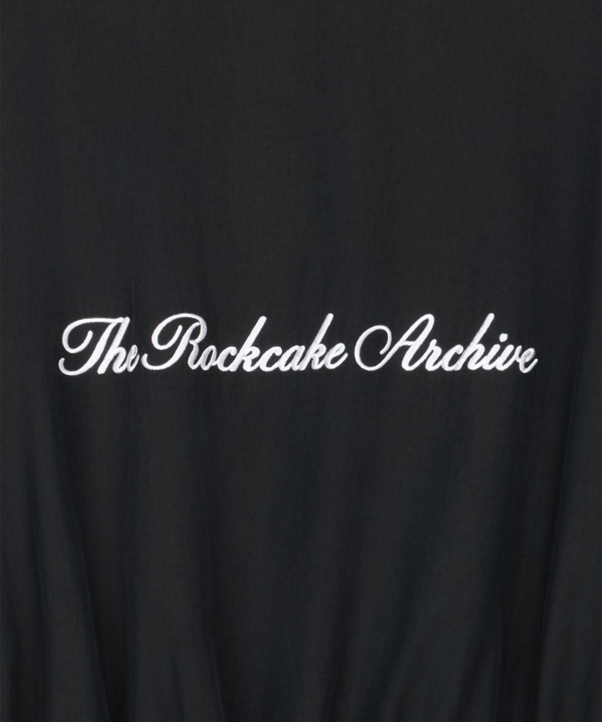 락케이크(ROCKCAKE) Script Nylon Jacket - Black
