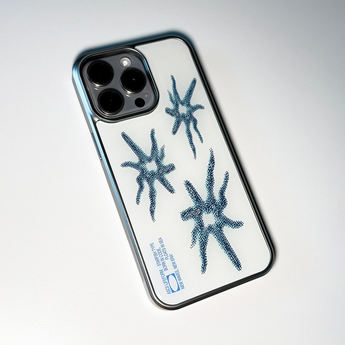 메모리즈바운더리(MEMORIESBOUNDARY) BORN IN CODE Starfish Phone Case (SV_Blue)