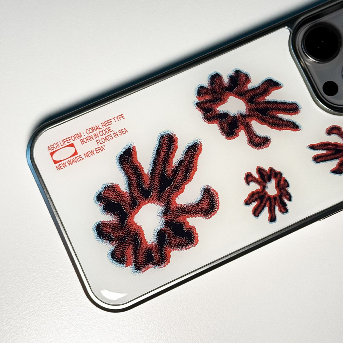 메모리즈바운더리(MEMORIESBOUNDARY) BORN IN CODE Coral Reef Phone Case (SV_Red)