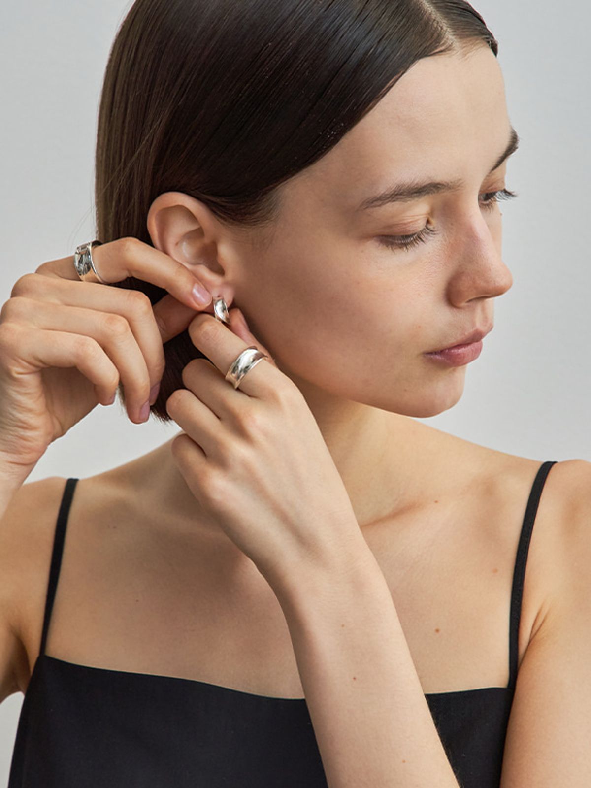 플릿(FLIT) SAND DUNE EARRING (M)