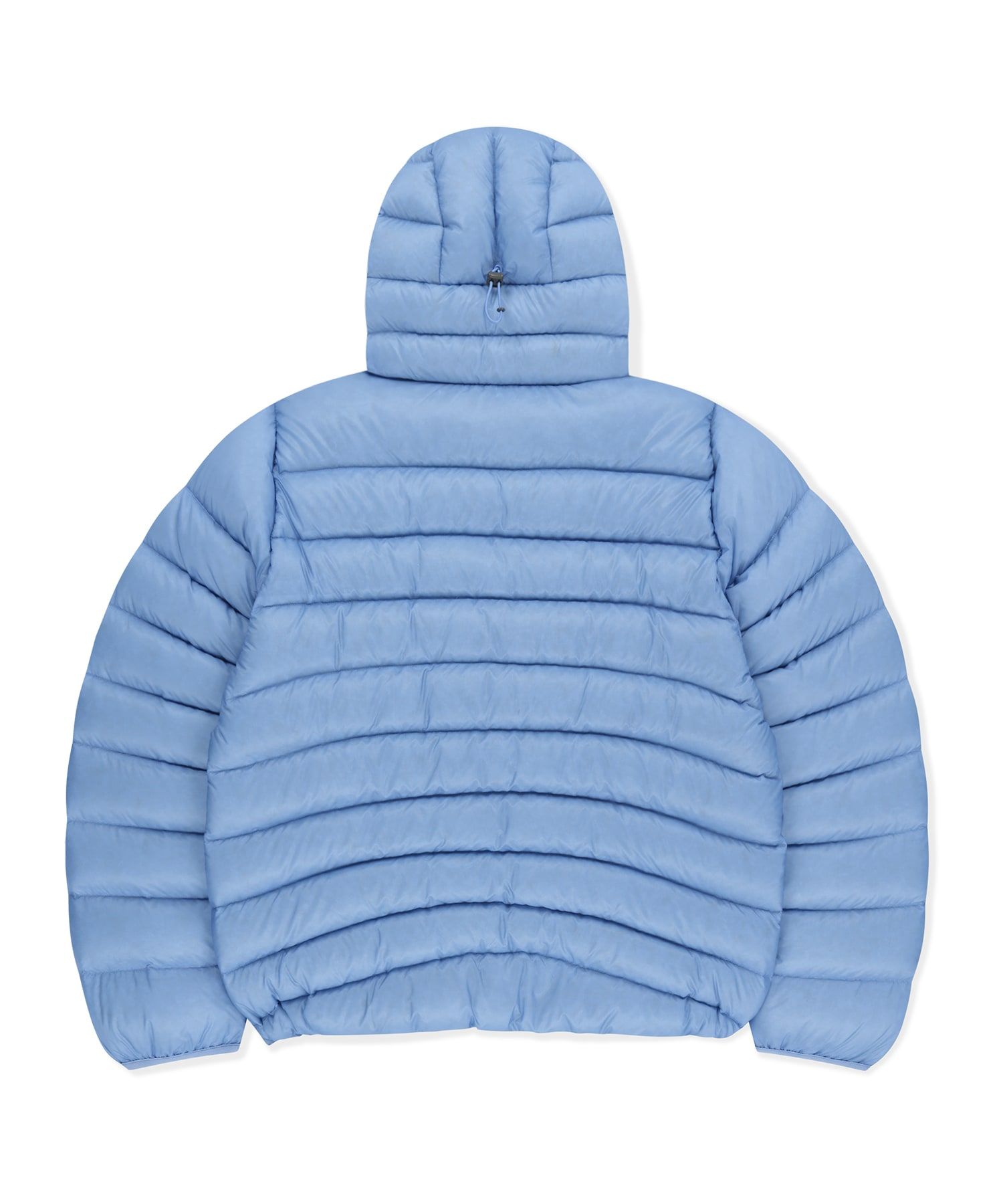 MUSINSA公式 | SUNLOVE Hooded Fly Light Down Jacket Light Blue