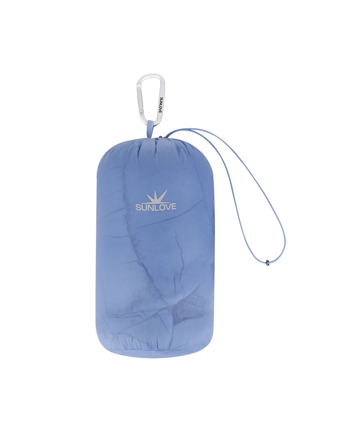 썬러브투어(SUNLOVETOUR) Hooded Fly Light Down Jacket Light Blue