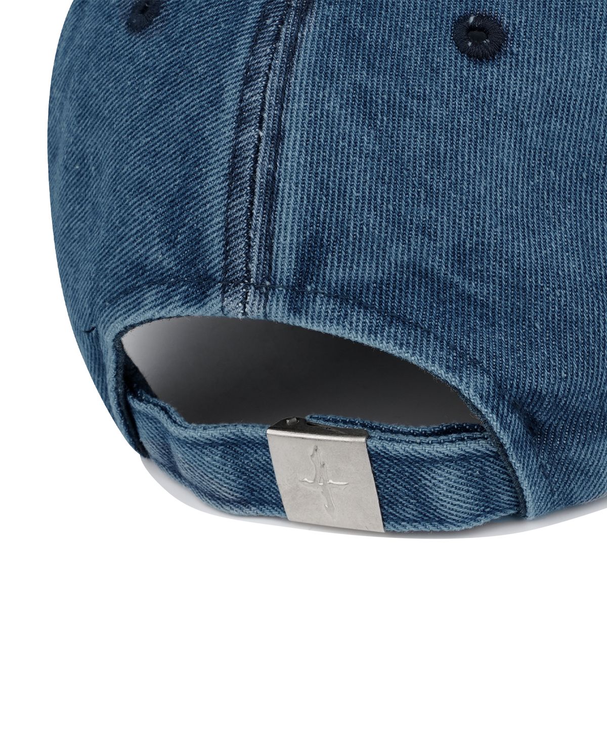 낫포너드(NOT4NERD) 4 Symbol Stud Vintage Ball Cap - Deep Blue