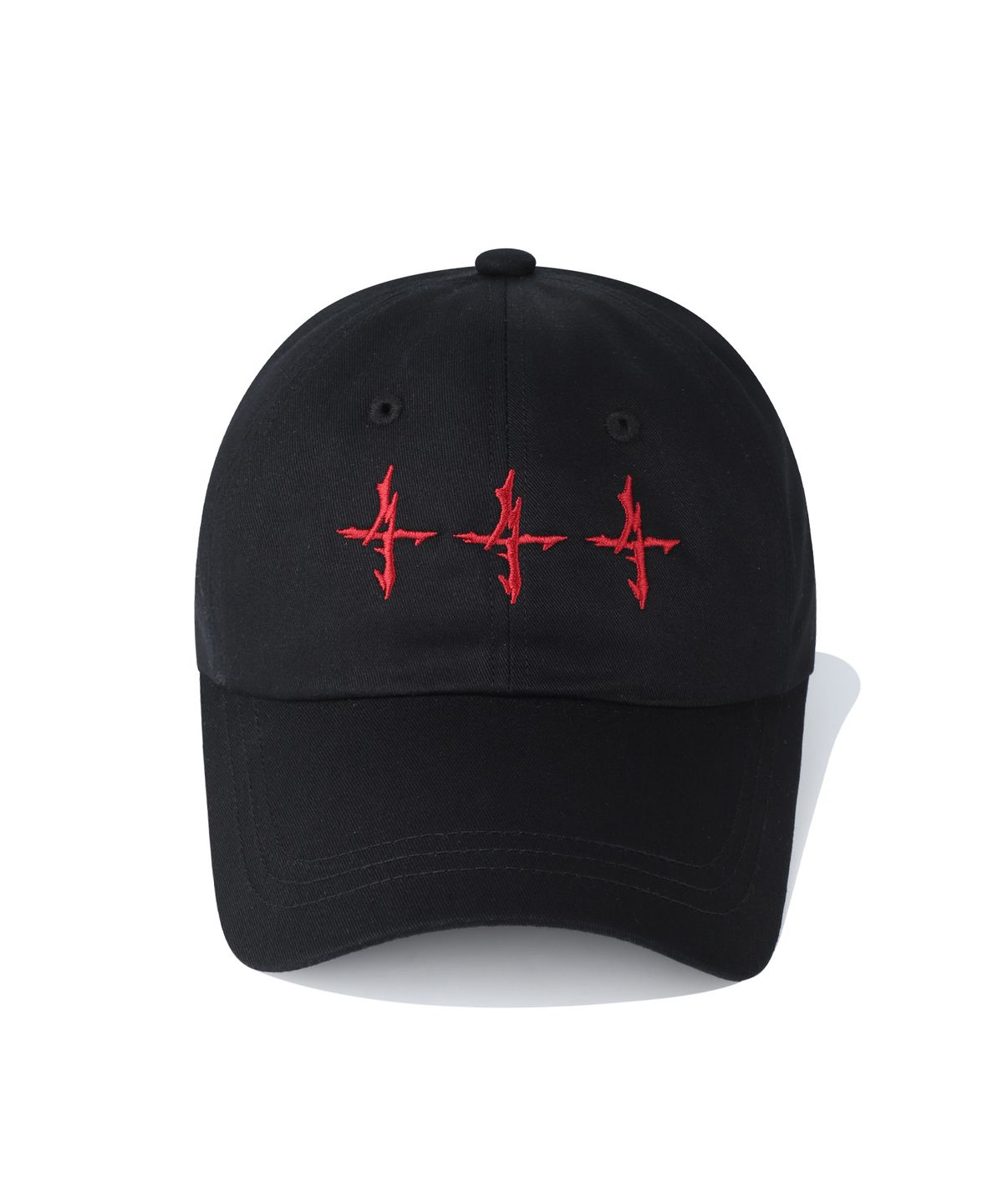 낫포너드(NOT4NERD) 444 Logo Cotton Ball Cap - Black