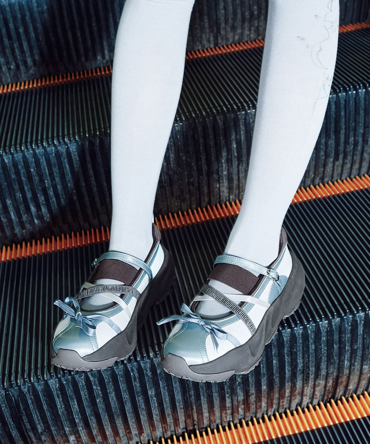 락피쉬웨더웨어(ROCKFISH WEATHERWEAR) PUFFIN RIBBON BANDING SNEAKERS - 2 colors