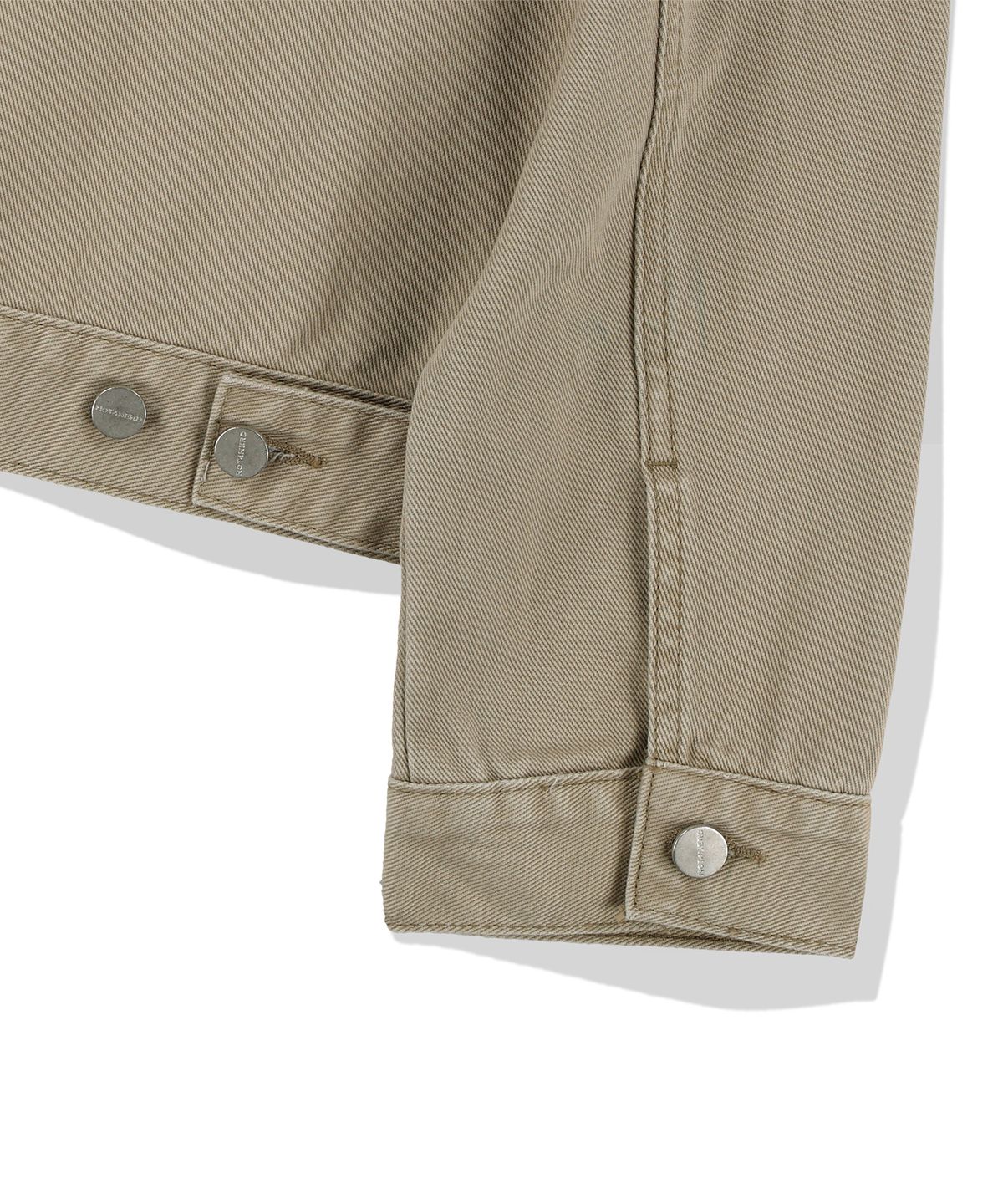 낫포너드(NOT4NERD) Abyss Horizon Denim Trucker Jacket - Beige