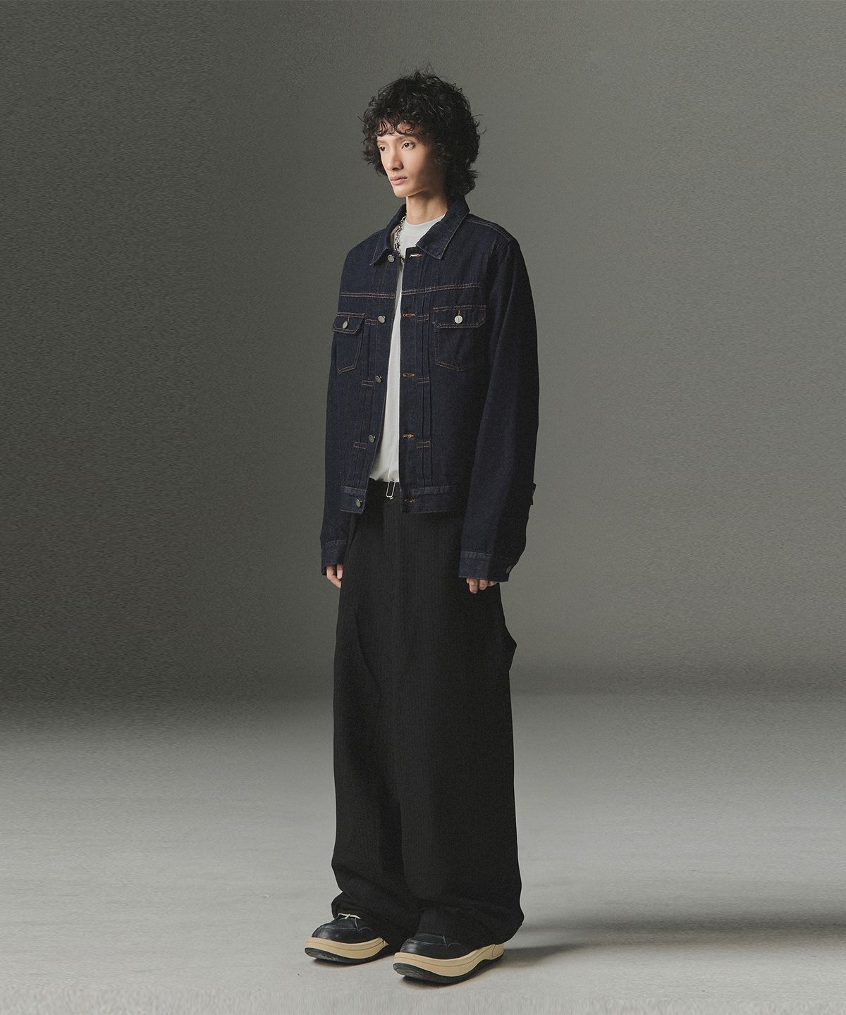 낫포너드(NOT4NERD) Abyss Horizon Denim Trucker Jacket - Deep Indigo