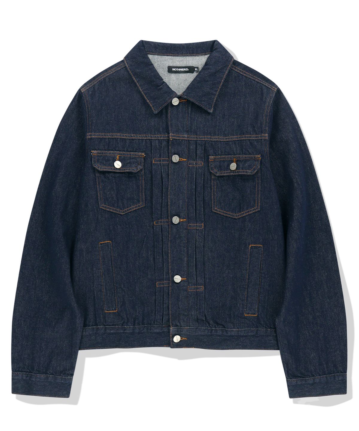 낫포너드(NOT4NERD) Abyss Horizon Denim Trucker Jacket - Deep Indigo