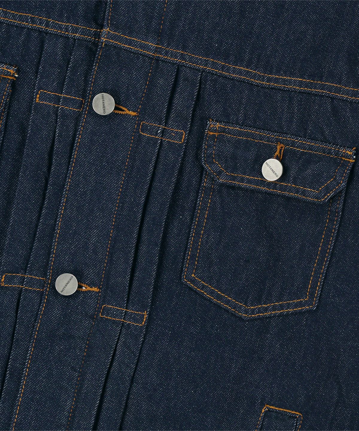 낫포너드(NOT4NERD) Abyss Horizon Denim Trucker Jacket - Deep Indigo