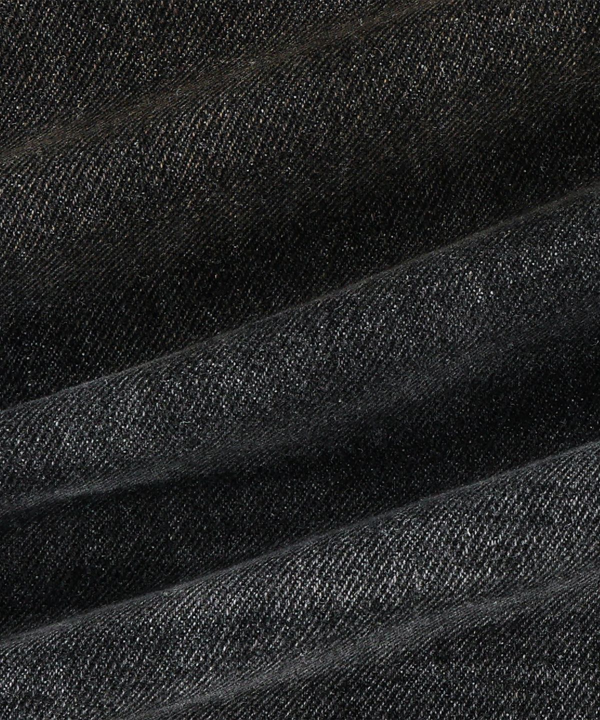 낫포너드(NOT4NERD) Symbol Stitch Low Rise Flare Fit Denim Pants - Black