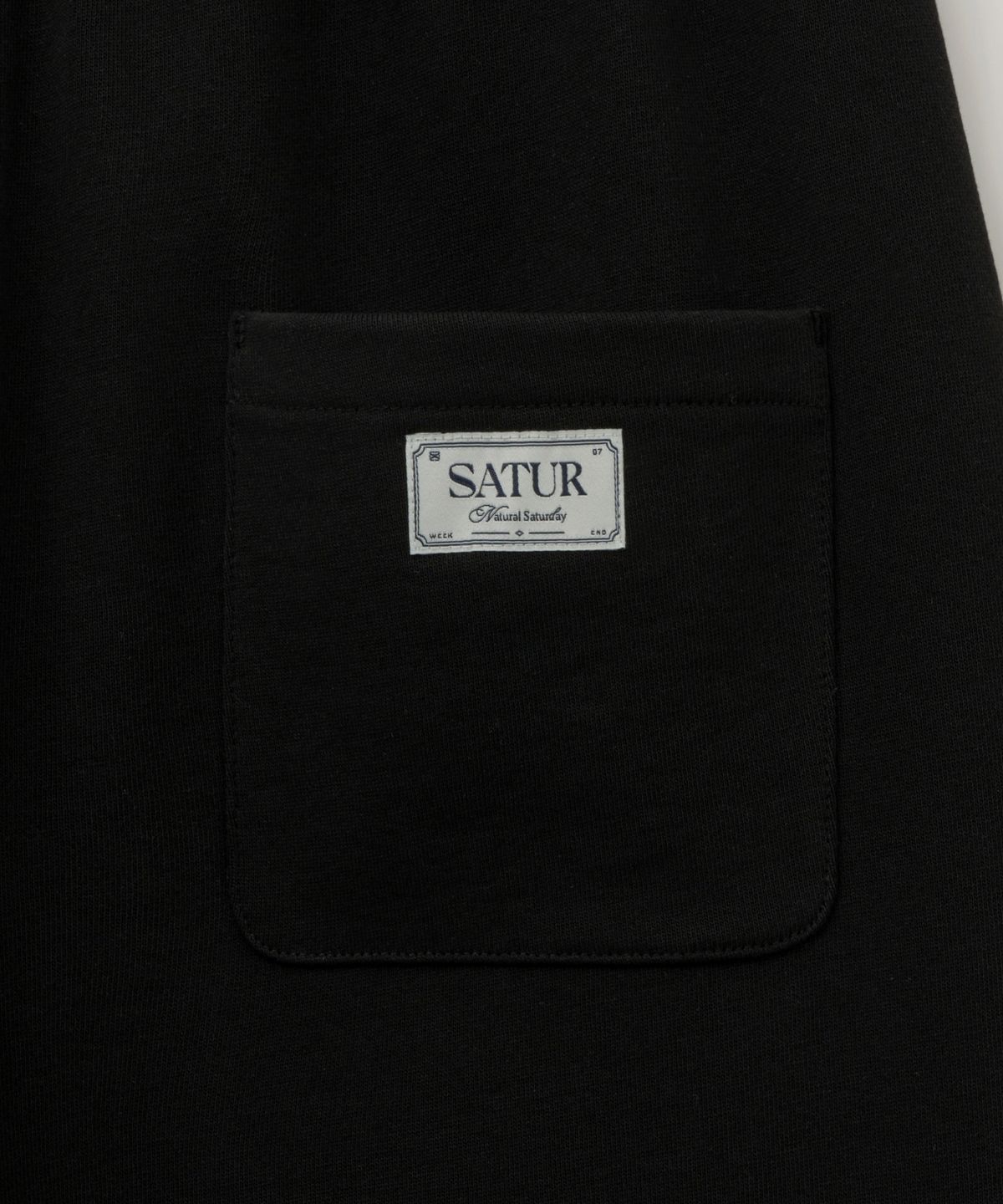 세터(SATUR) S 로고 조거 스웨트팬츠 블랙